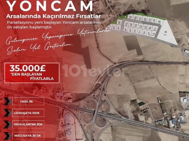 THE NEWLY INSTALLED YONCAM LANDS ARE ON SALE IN GÖKHAN ** 