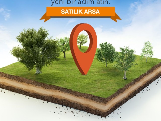 TURKISH TITLE DEEDED LAND WITH SEA AND MOUNTAIN VIEWS IN LEFKE GREENIRMAK