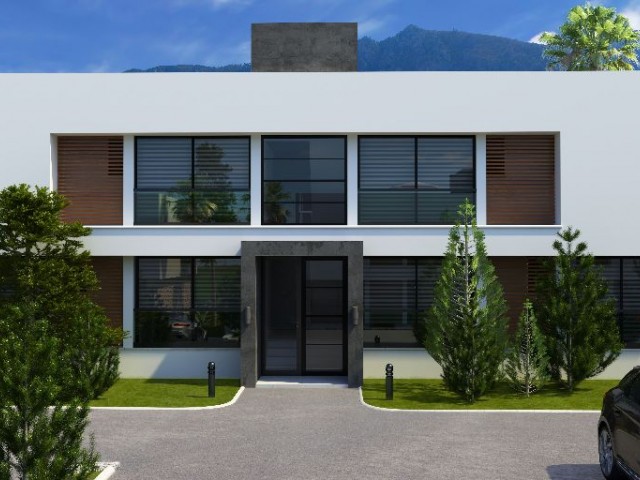 2 +1 Apartments for Sale in Kyrenia Alsanca in Luxury Ste in Ready Condition ** 