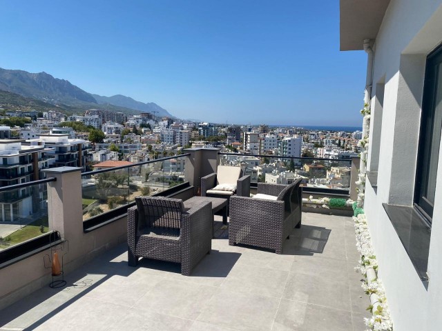 Luxury 2+ 1 Penthouse for Rent in the Center of Kyrenia ** 