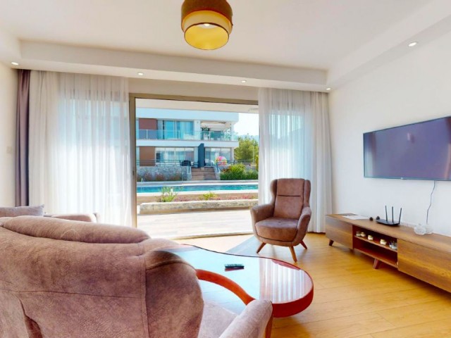  2 + 1 PENTHOUSE APARTMENT WITH LUXURY FURNITURE IN ALSANSAK DISTRICT OF KYRENIA