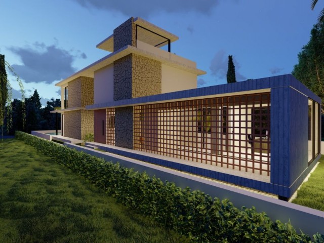 are you ready to living in most luxury & beauty& huge 3+1 , four floors villas in middle of kyrenia