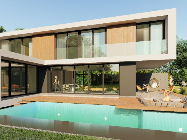 Famagusta Yenibogazici ultra luxury 4 + 1 villa ** 