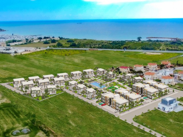 Twin villas for sale with sea view in Iskele Bogaz with launch prices Habibe ÇETİN 05338547005