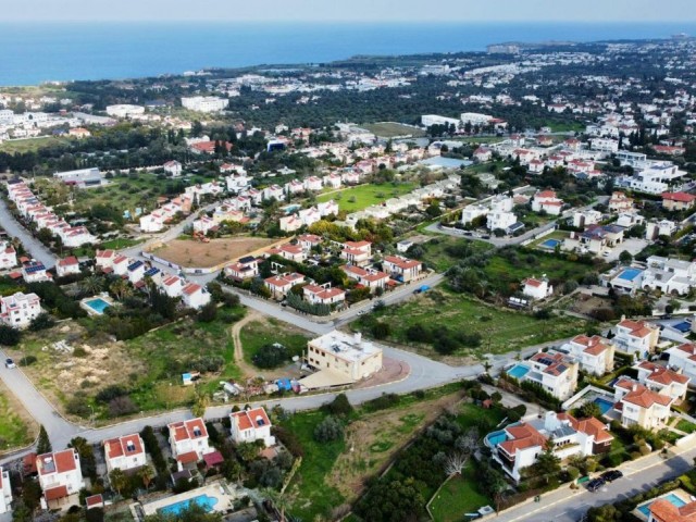 LAND FOR SALE in Bellapais with mountain and sea views, very close to ESK, ILIM UNIVERSITY and NEAR EAST COLLEGE ** 