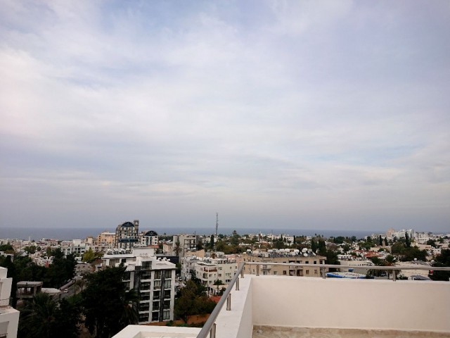 A FULL Penthouse with a Full Floor with a Giant Terrace with a 360-degree View in the Center of Kyrenia! ** 