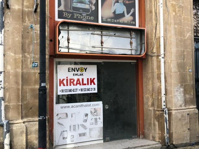 A Shop for Rent in the Walls of Nicosia ! ** 