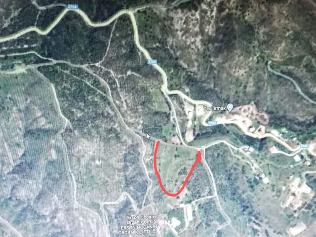 Lefke -Land for Sale in Yeşilırmak with a Turkish Title, Open to All Types of Construction! The Infrastructure Is Ready (Open for Exchange With Nicosia Villa) ** 