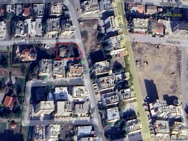 Türkische Immobilien Eckgrundstück Zum Verkauf In Kucukkaymakli ** 
