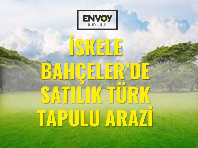 İskele - Bahçelerde Türk Tapulu 13714 m2 Villalık Arazi !