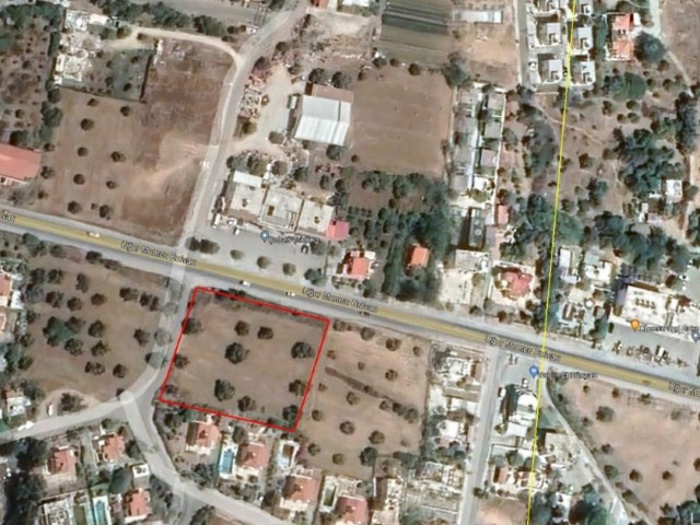  3 Acres of Commercial Permitted Land for Sale in Ozankoy 
