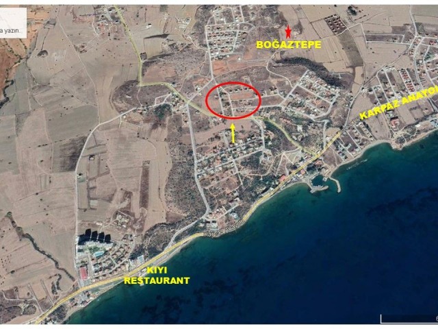 ISKELE BOGAZTEPE TURKISH COACH Dec LAND PLOTS SUITABLE FOR THE CONSTRUCTION OF VILLAS FOR SALE. 0533