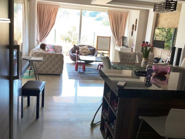 Kyrenia-Doğankoyde large beautiful 3-bedroom apartment with an open garden floor - for detailed information and on-site viewing-05338334049 ** 