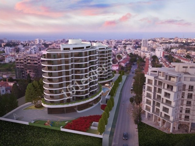 Please do not decide to ignore the 182+120 MK terrace 3+1 L duplex luxury APARTMENTS with 180-360 degree views in THE HEART OF GIRNE ** 