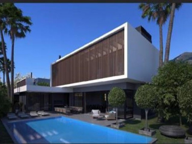 4+1 Luxus-Villa mit einfachem Zugang zu Kyrenia-Bellapais ESK. 