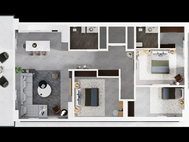 3+1 Flat for Sale in Querencia