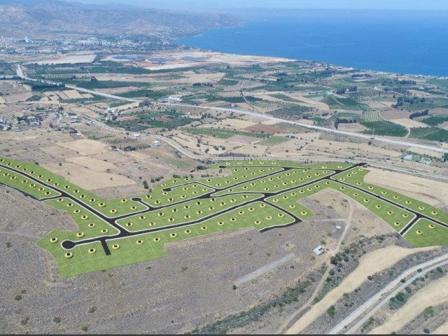 Dec Land Plots Consisting of 69 Parcels in Total Between 550 m2 and 1120 m2 in Lefke Region are for 