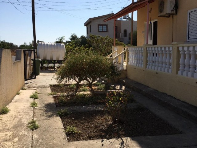 Single Detached 3+1 House With Garden For Sale In Minareliköy