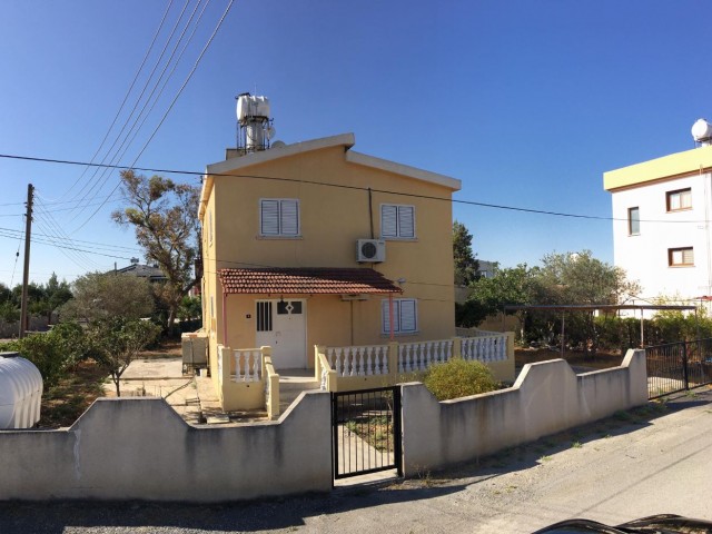 Single Detached 3+1 House With Garden For Sale In Minareliköy