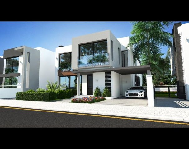 3+1 VILLA FOR SALE IN NICOSIA YENİKENT, READY TO USE, MADE IN TURKEY, WITH EVERYTHING, VERY PRIVATE FOR SALE.. 90533 859 21 66 ** 