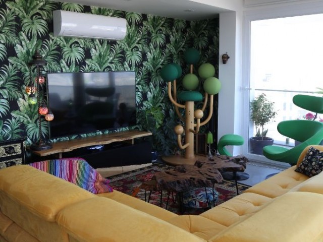 North Cyprus,Famagusta,Sakarya area 1+1 new furnished flat for sale