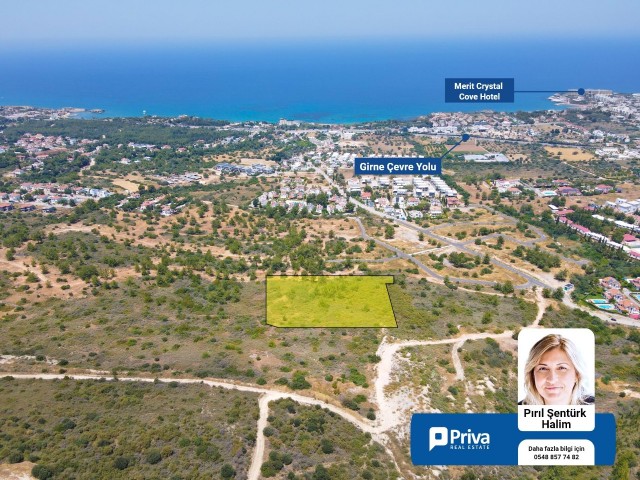 NORTH CYPRUS, KYRENİA, EDREMİT, LAND FOR SALE, 5 acres of GREAT LOCATION !