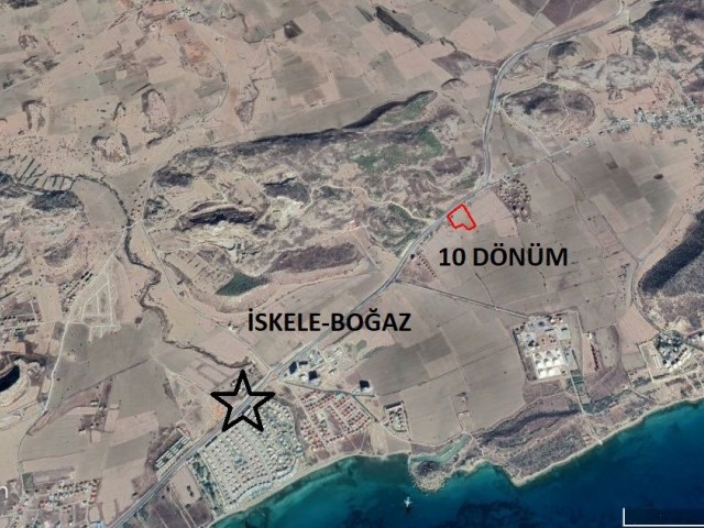 زمین برای فروش in Boğaz, ایسکله