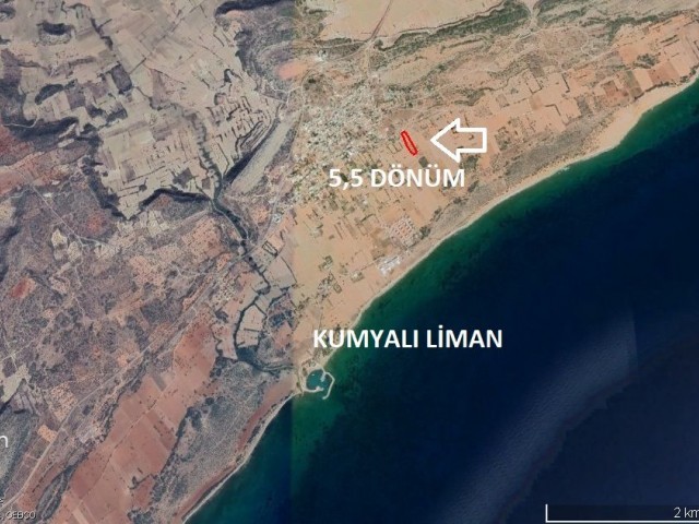 زمین برای فروش in Kumyalı, ایسکله