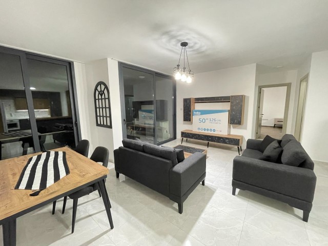 A New Apartment 1 + 1 Fully Furnished, Specially Designed in the Center of Kyrenia ** 