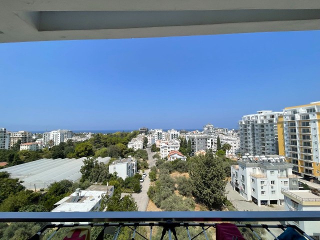 3 + 1 WITH TURKISH COB SEA VIEW IN A COMPLEX WITH A POOL IN THE CENTER OF KYRENIA ** 