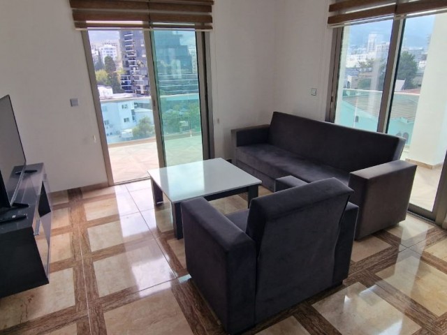 2+1 FURNISHED PENTHOUSE IN A PERFECT LOCATION IN THE CENTER OF KYRENIA ** 