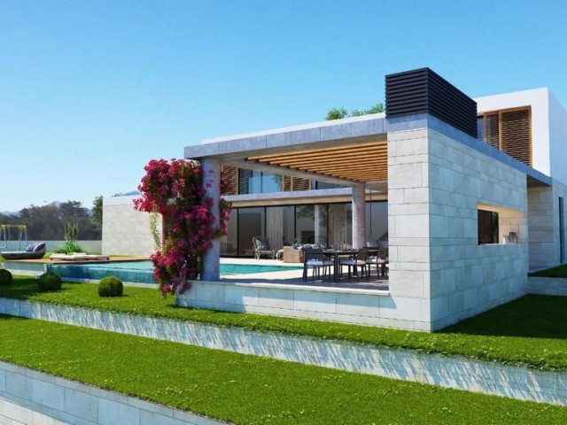 MOUNTAIN AND SEA VIEW VILLA WITH SWIMMING POOL IN GIRNE