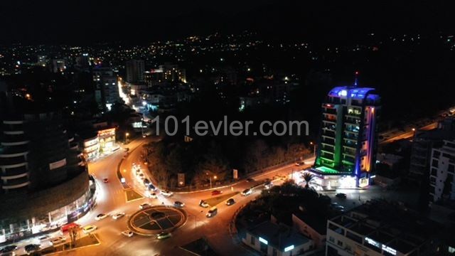 In the most central place of Kyrenia, with high signage value, corner location for RENT (FOR RENT) Shop! ** 