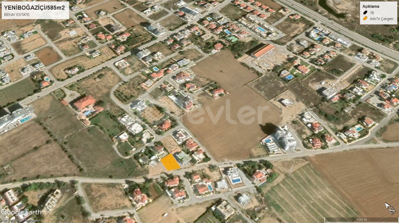 Plot For Sale in Yeni Boğaziçi, Famagusta