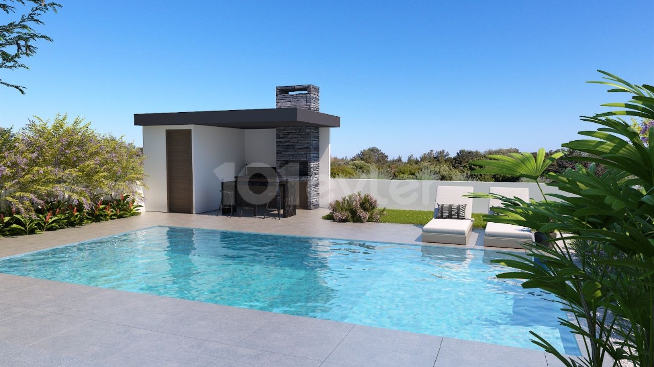 277m2 Villa with a private pool in Gonyeli new residential area
