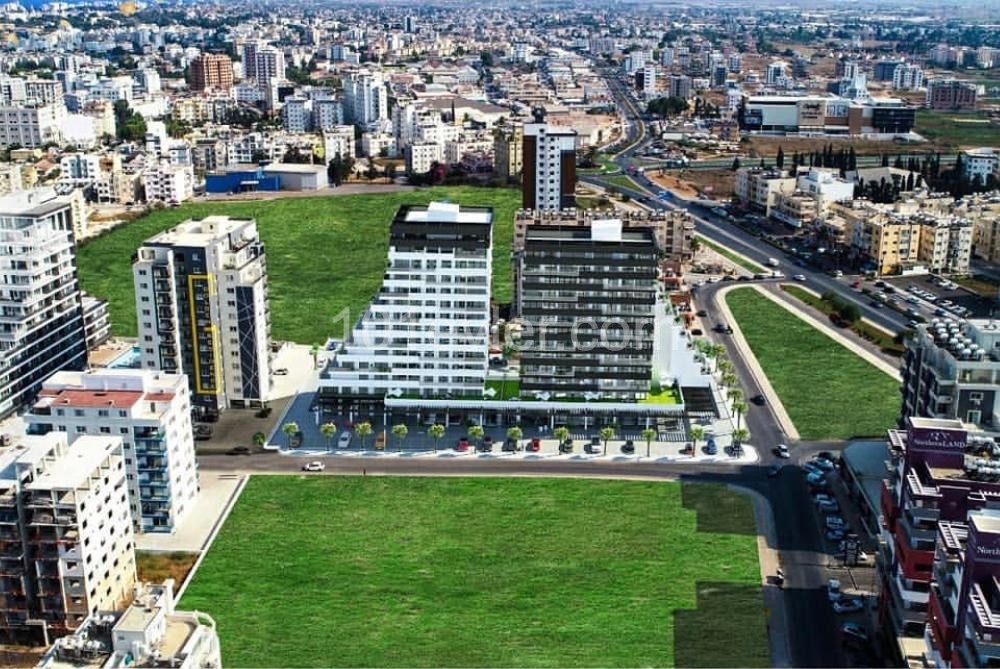 Studio,1+1,2+1 Apartments in one of the luxurious tower in Famagusta city center