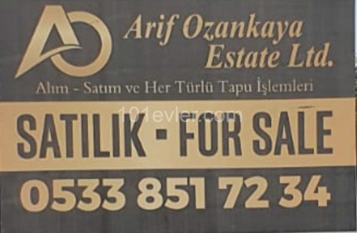 Grundstück zum Verkauf geeignet für den Bau einer Villa in chatalköy ** 