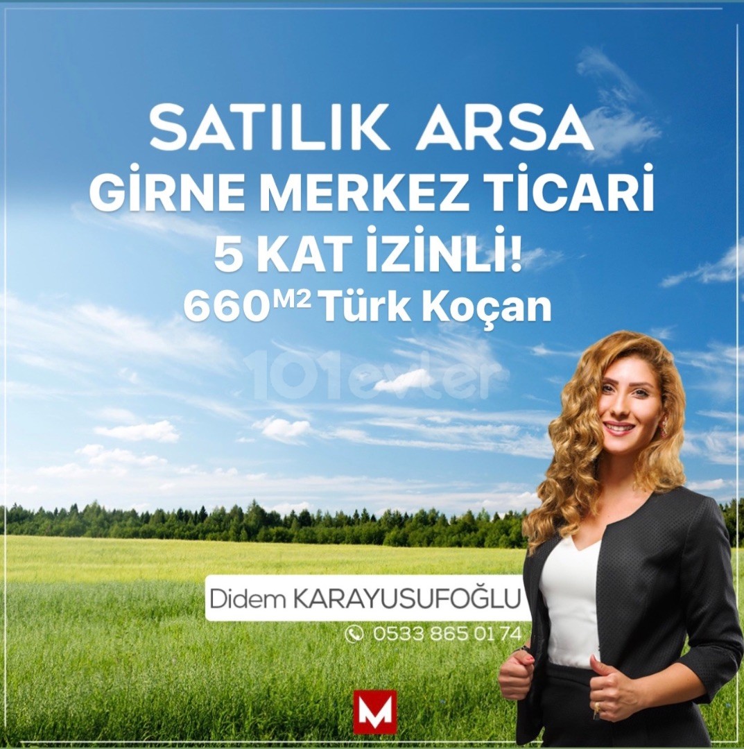 Gewerbliches 5-stöckiges Grundstück in Kyrenia Zentrum zum Verkauf mit türkischer Kokanli! ** 