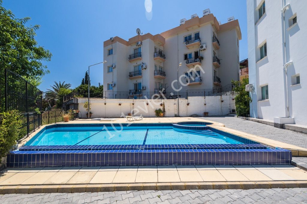 GIRNE LAPTA , SEA AND MOUNTAIN VIEW , 2+ 1 APARTMENT , 85 M2 , SHARED POOL , FURNISHED , ** 