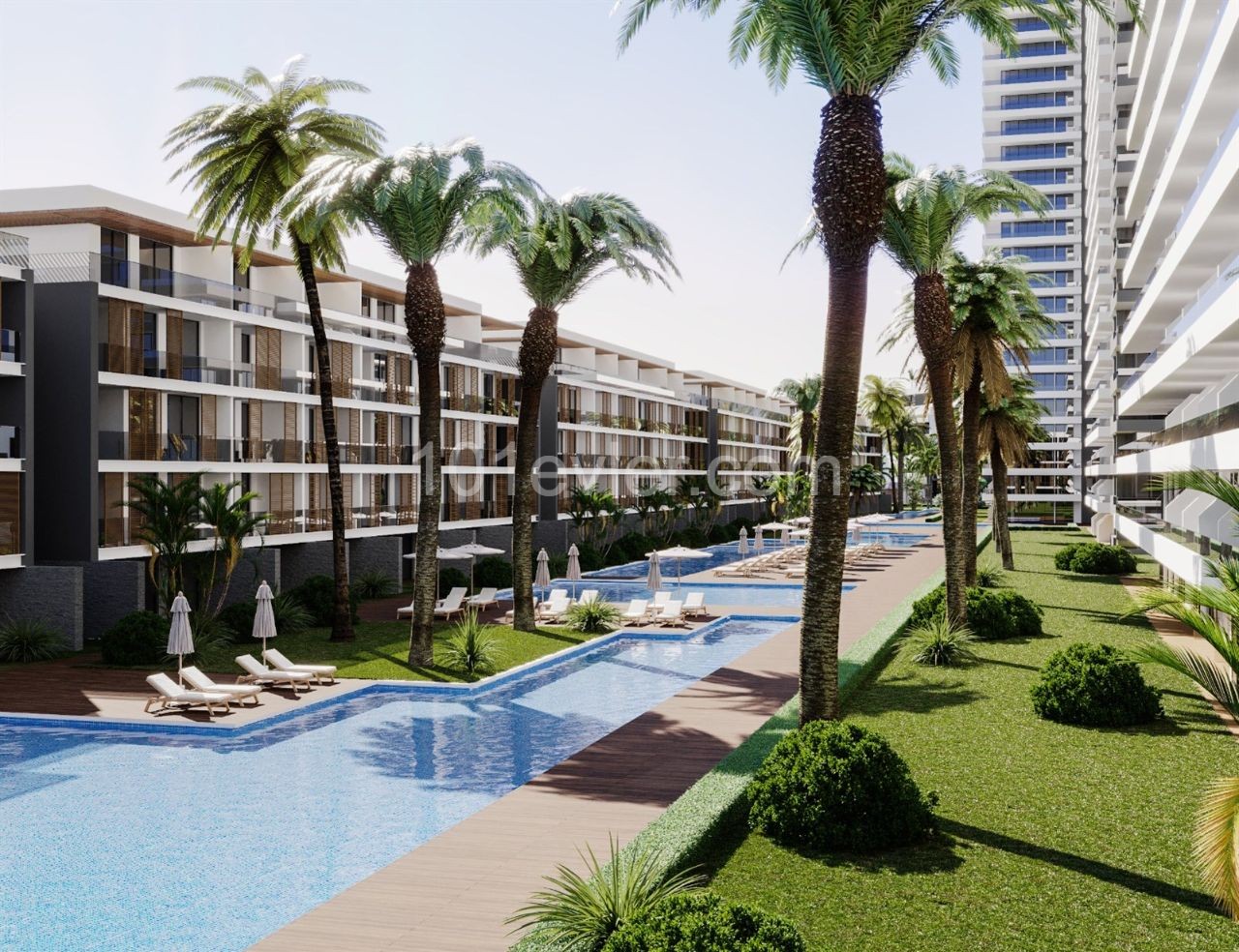 Полностью меблированные апартаменты Ultralux для продажи с инвестициями в самый прибыльный и беспрецедентный проект Кипра в ТРСК ** 
