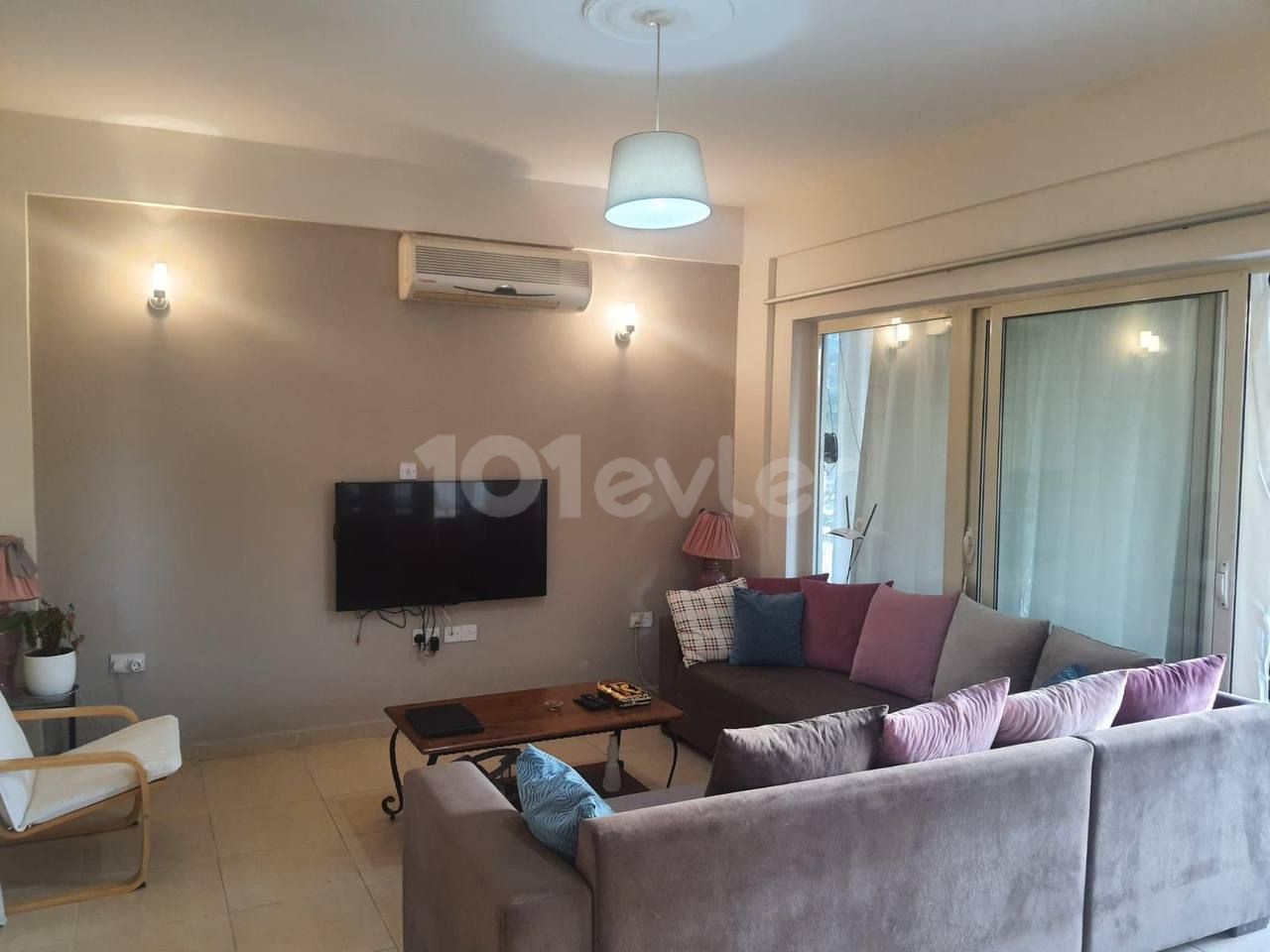 Apartment 3+1 for rent in Esentepe