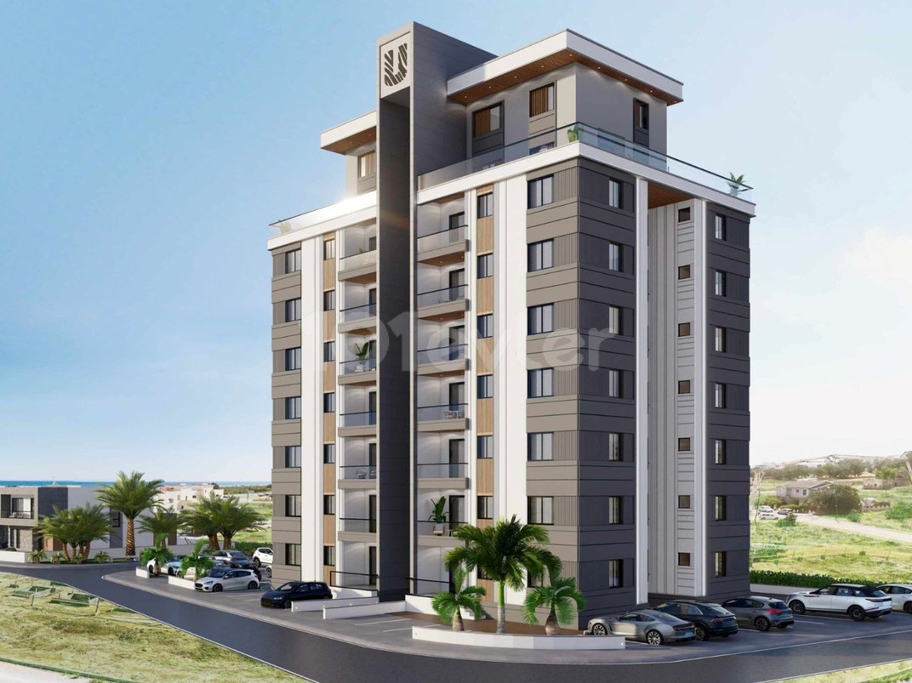 FLATS FOR SALE IN İSKELE LONGBEACH WALKING DISTANCE TO THE SEA WITH LAUNCH PRICE
