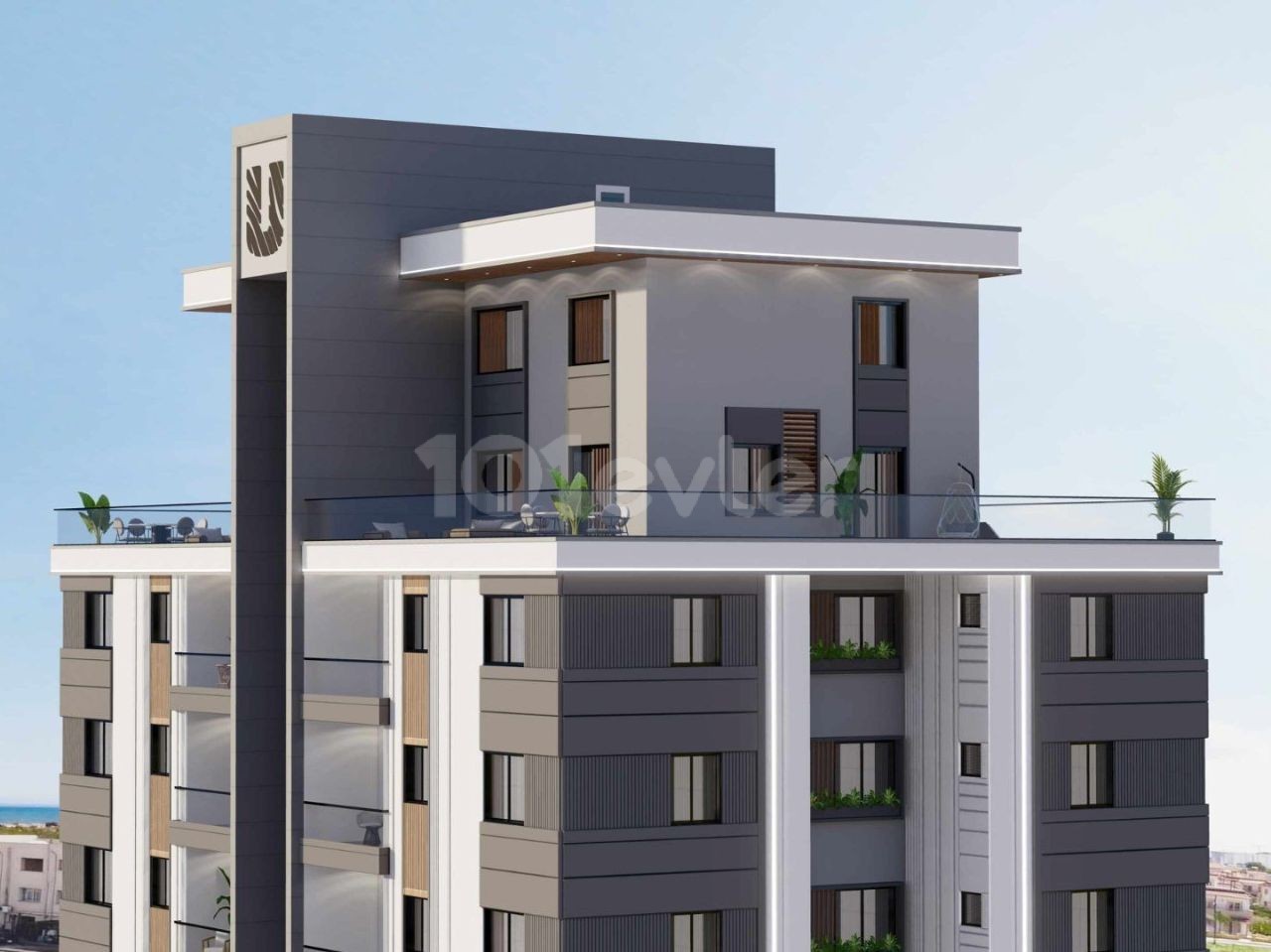FLATS FOR SALE IN İSKELE LONGBEACH WALKING DISTANCE TO THE SEA WITH LAUNCH PRICE