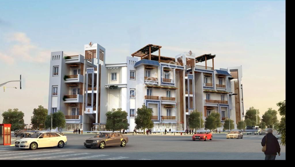 2+1 Wohnungen zum Verkauf in Kyrenia Alsancak (im Bau) ** 