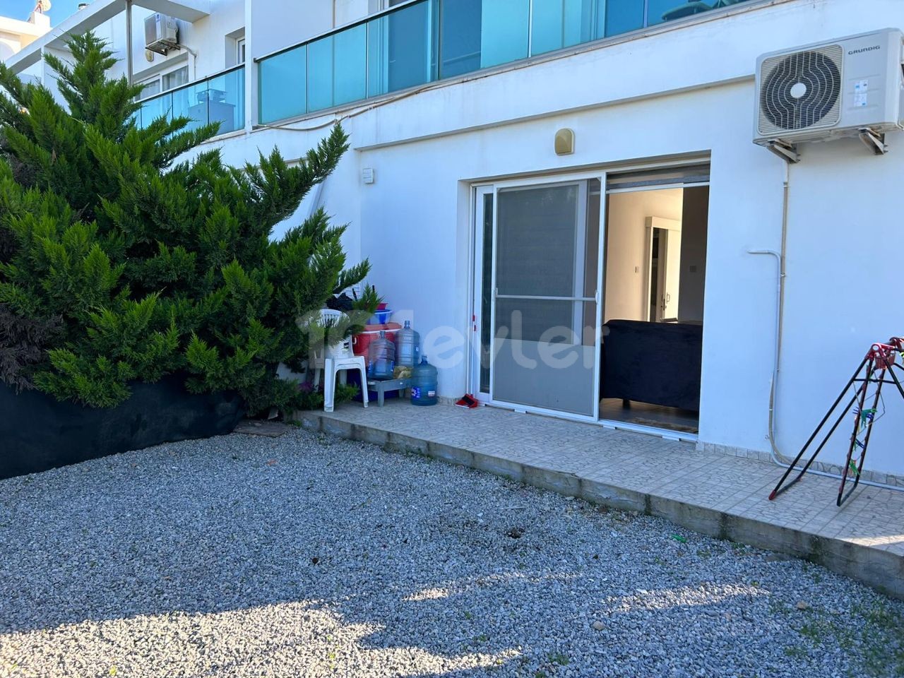 Opportunity apartment for sale with garden next to Girne American University