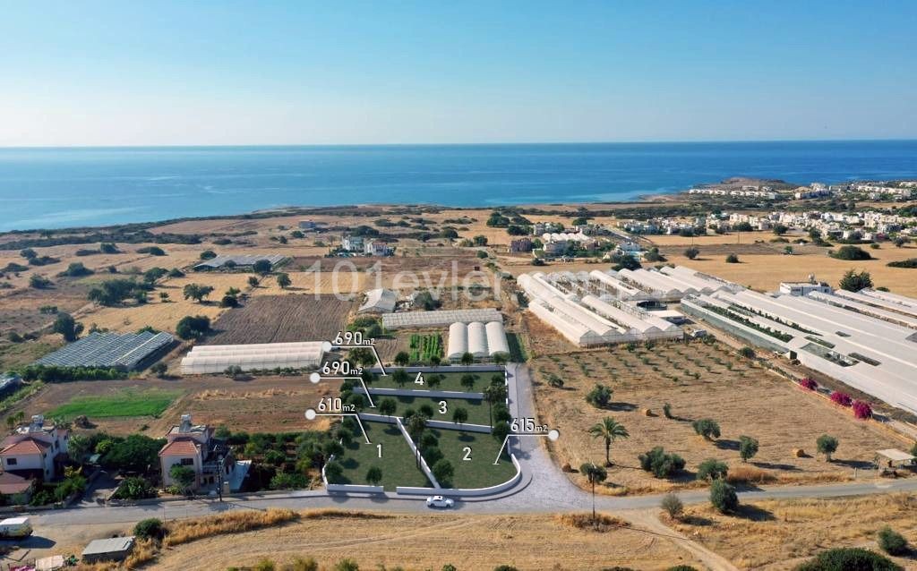 Land Plots for Sale in Famagusta Tatlisu at Prices Starting from Dec2,000 STG ** 