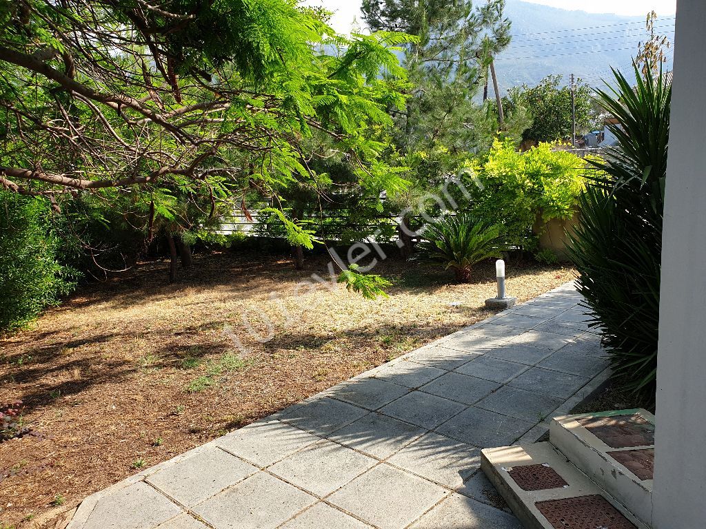 2 + 1 FURNISHED VILLA WITH A SHARED POOL, MOUNTAIN and SEA VIEWS VERY CLOSE TO ESK IN OZANKOY! ** 